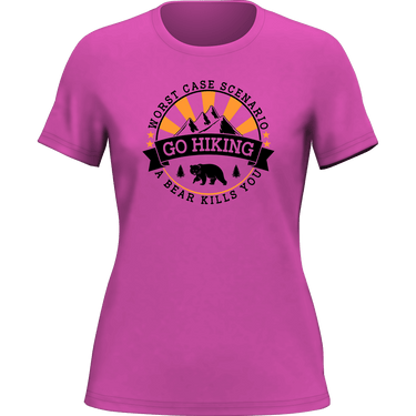 Hiking Worst Case Scenario T-Shirt for Women